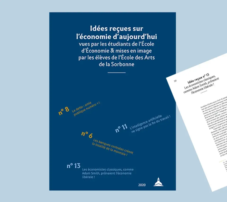 Visuel de l'ouvrage Idées reçues sur l'économie d'aujourd'hui